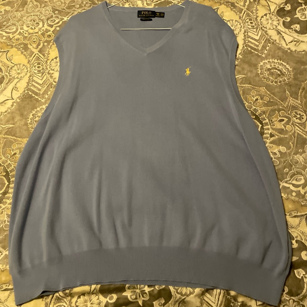 Polo Ralph Lauren Blue Sleeveless Vest